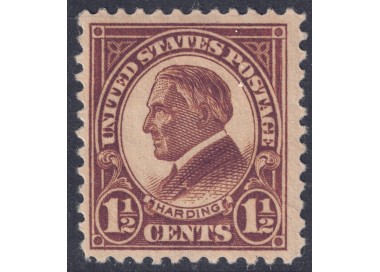 USA 1922 Warren Gamaliel Harding (1½ yellow brown) MH*