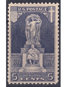 USA 1926 John Ericsson MNH**