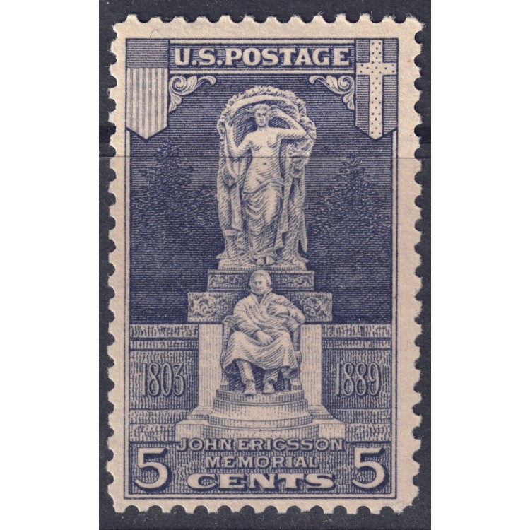 USA 1926 John Ericsson MNH**