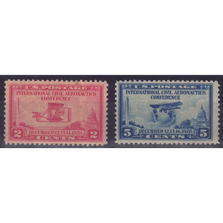 USA 1928 Civil Aviation 2v MH*