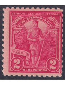 USA 1927 Battle of Bennington MNH**