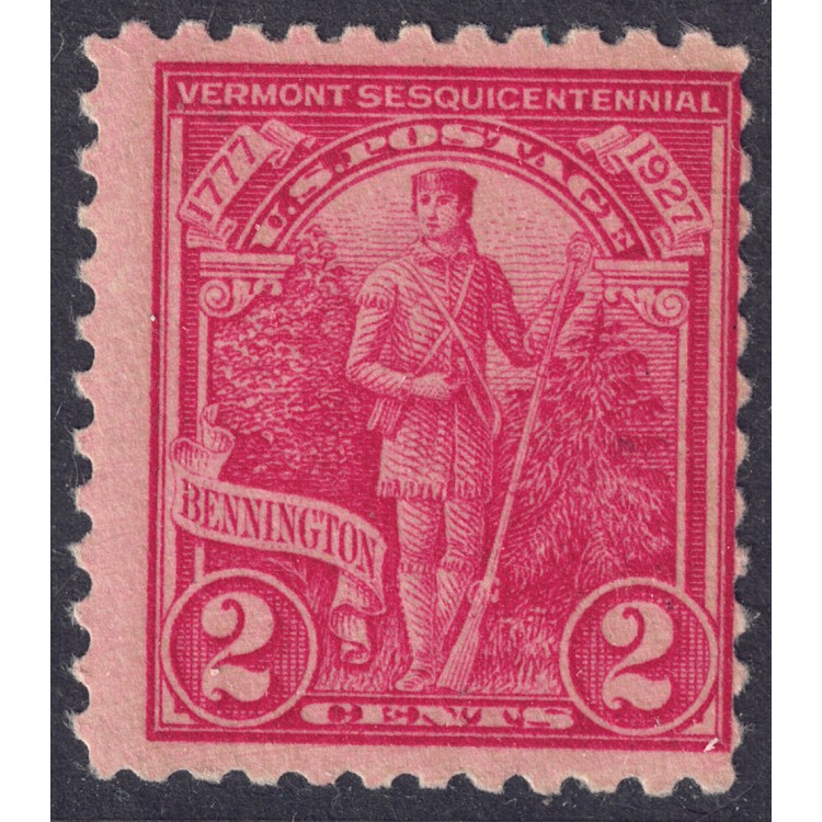 USA 1927 Battle of Bennington MNH**