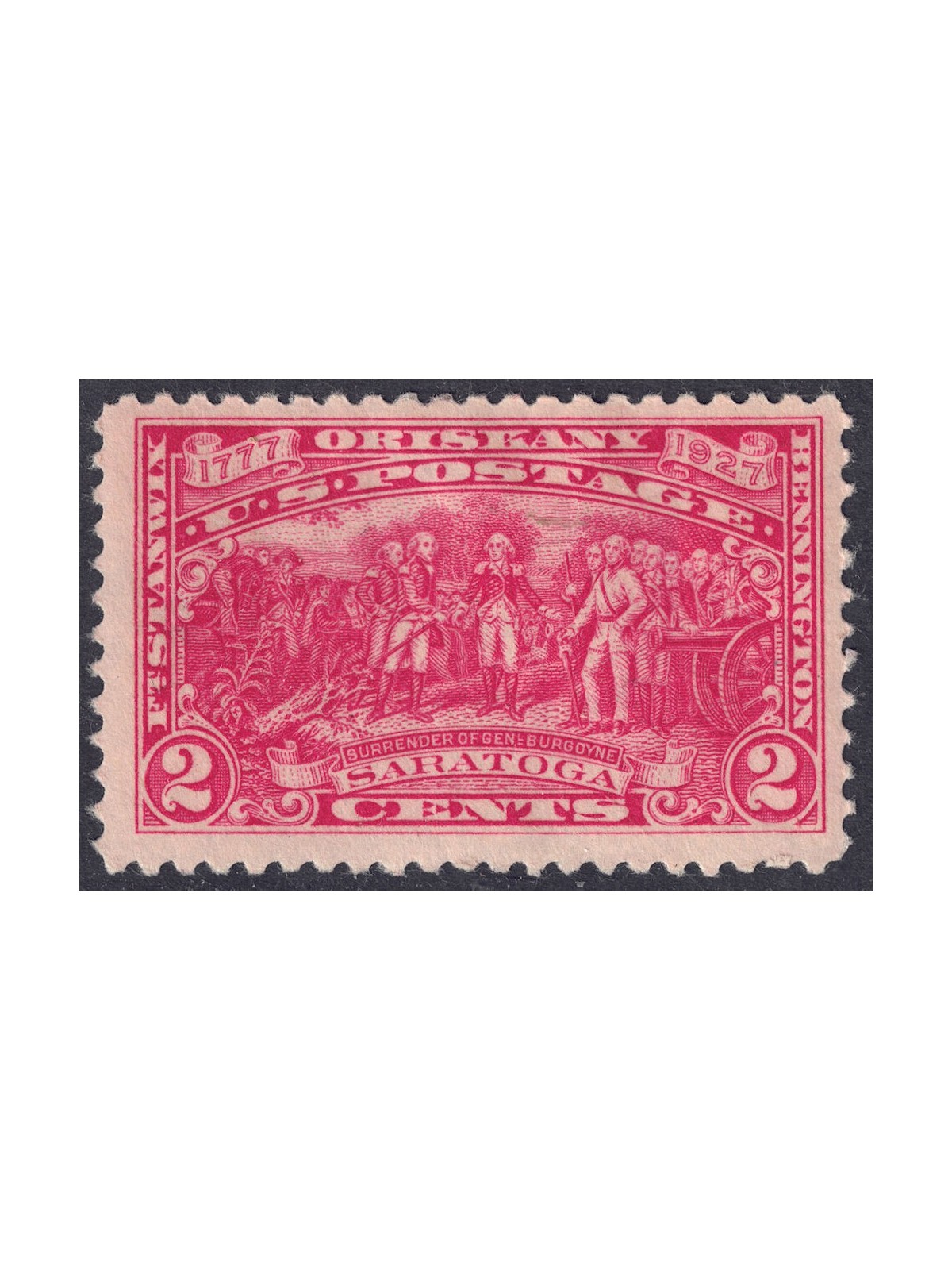 USA 1927 John Burgoyne MH*