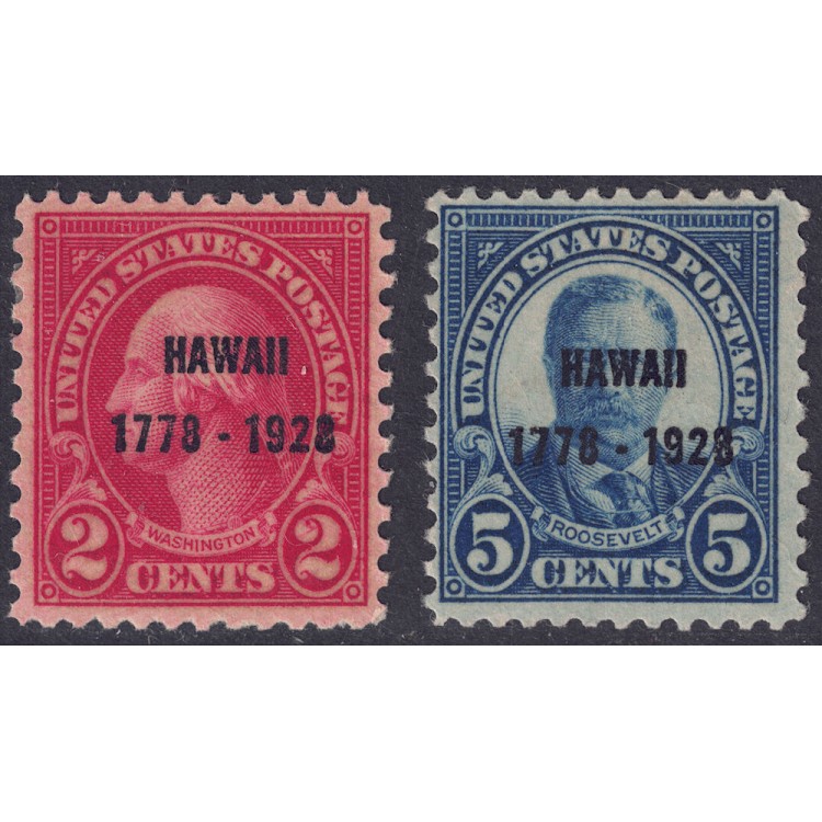 USA 1928 Hawaiian Islands 2v MH*