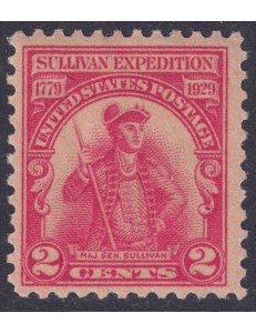 USA 1929 John Sullivan MH*