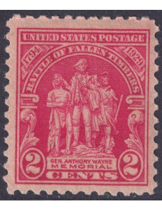 USA 1929 Anthony Wayne MH*