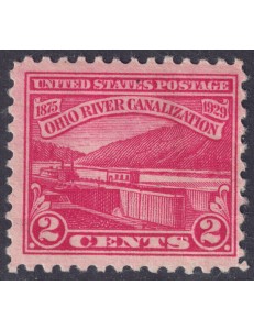USA 1929 Fiume Ohio MH*