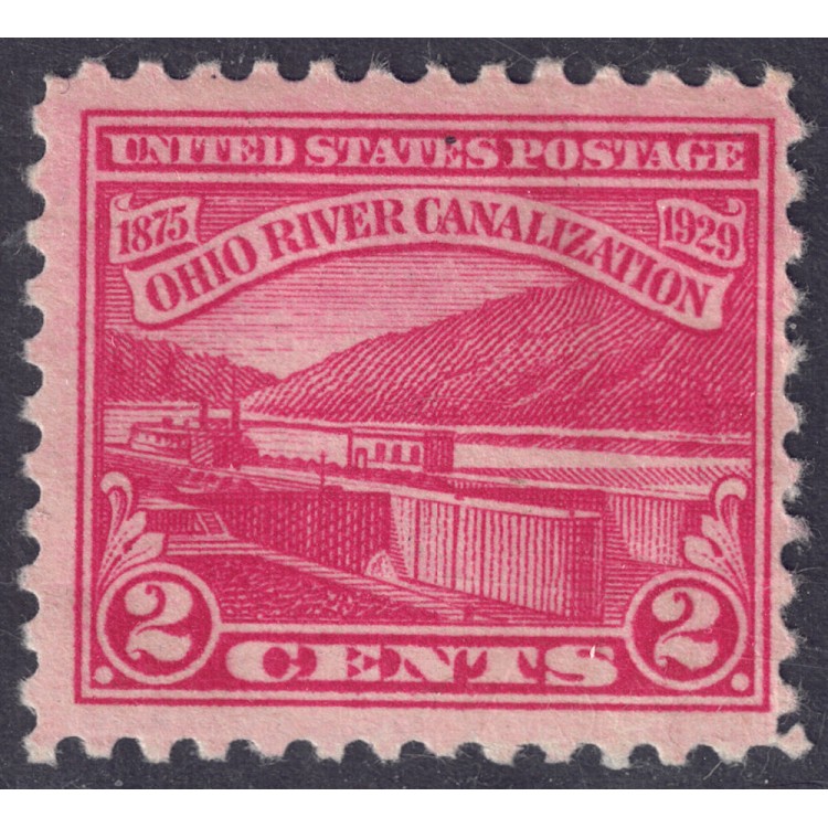 USA 1929 Ohio River MH*