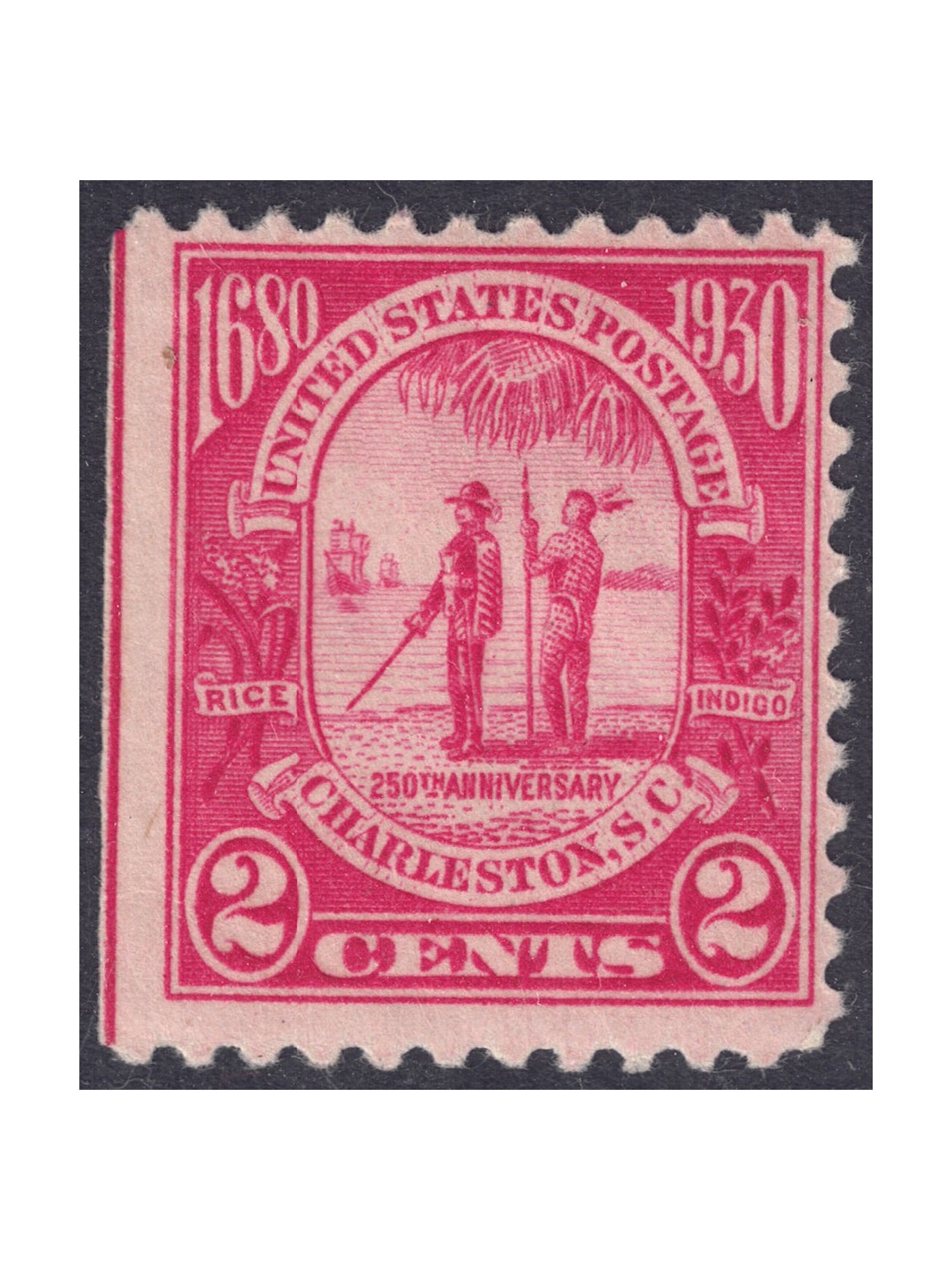 USA 1930 Foundation of Carolina MH*