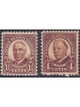 USA 1930 Effigi dei Presidenti Hardins e Taft 2v MNH**