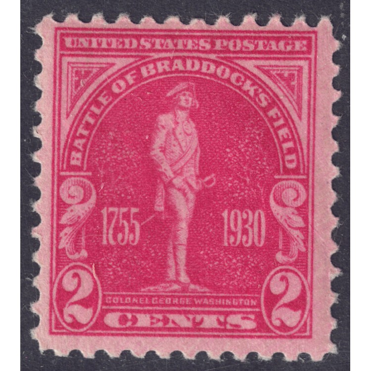 USA 1930 Battle of Braddock's Field MH*
