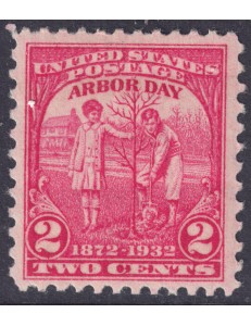 USA 1932 Arbor Day MNH**