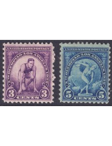 USA 1932 Olimpiade di Los Angeles 2v MH*