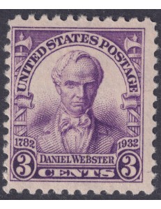 USA 1932 Daniel Webster MNH**