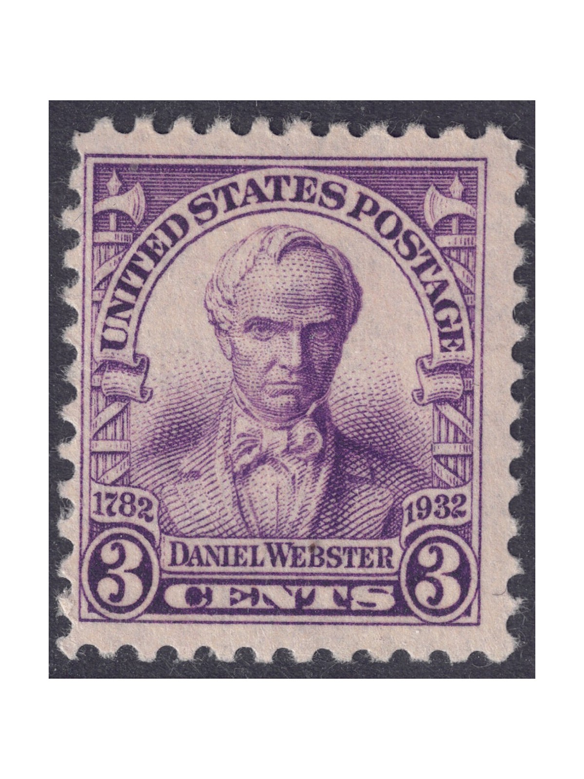 USA 1932 Daniel Webster MNH**