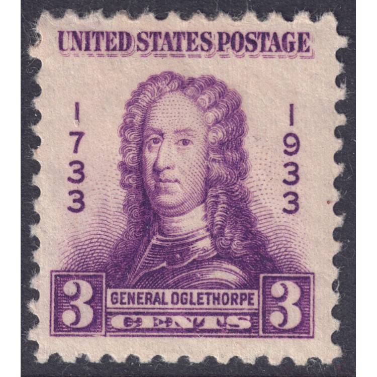USA 1933 Bicentennial Georgia MH*
