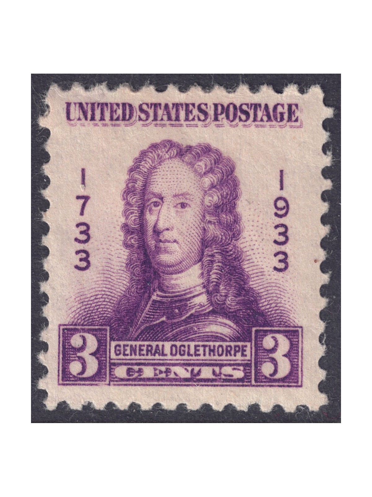 USA 1933 Bicentenario Georgia MH*