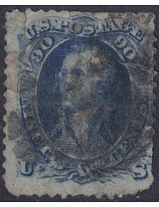 USA 1861 George Washington (90c light blue) us