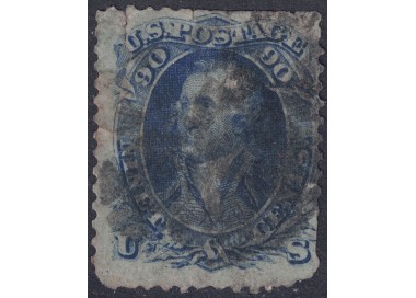 USA 1861 George Washington (90c light blue) us
