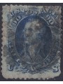 USA 1861 George Washington (90c azzurro) us
