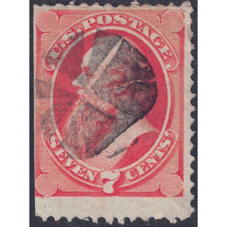 USA 1871 Edw. Stanton (7c vermilion) us