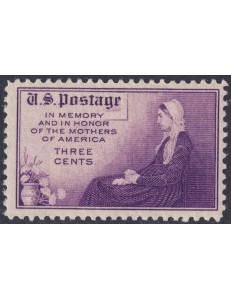 USA 1934 Mother's Day MH*