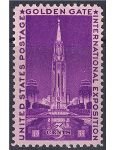 USA 1939 Esposizione Internazionale Golden Gate MNH**
