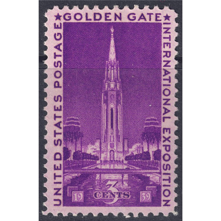 USA 1939 Golden Gate International Exposition MNH**