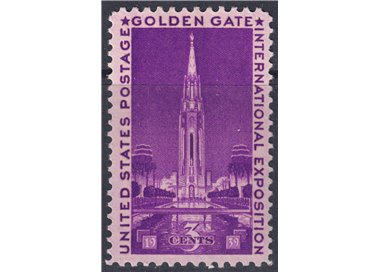 USA 1939 Esposizione Internazionale Golden Gate MNH**