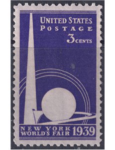 USA 1939 Fiera Mondiale di New York MNH**