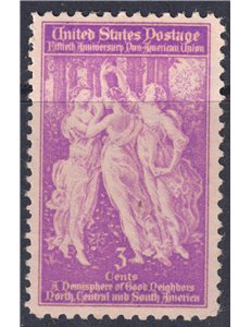 USA 1940 Pan American Union MH*