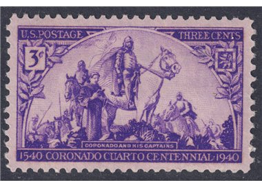 USA 1940 Francisco Vázquez de Coronado MNH**
