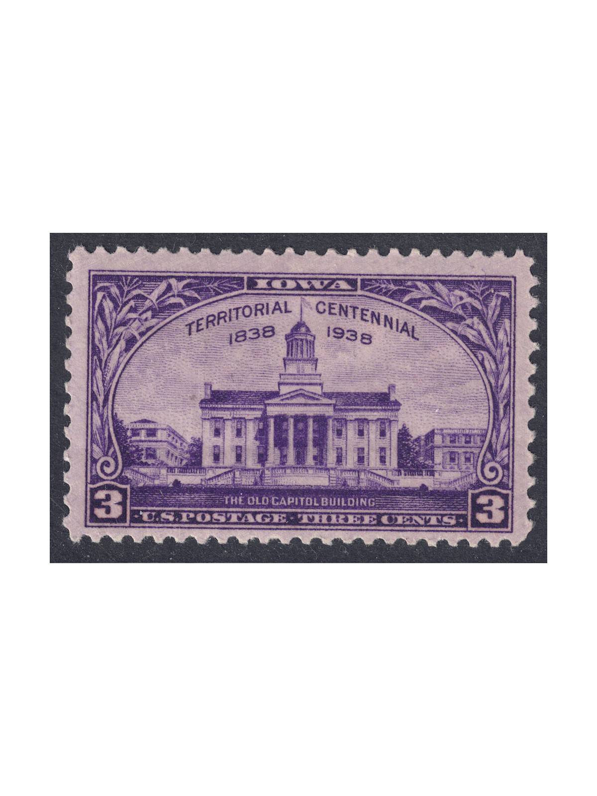 USA 1938 State of Iowa MH*