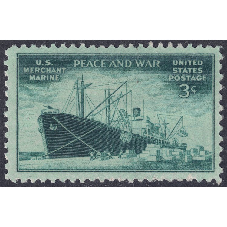 USA 1946 In onore della Marina Mercantile MNH**