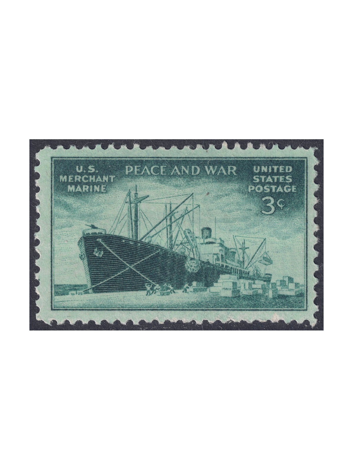 USA 1946 In Honor of the Merchant Marine MNH**