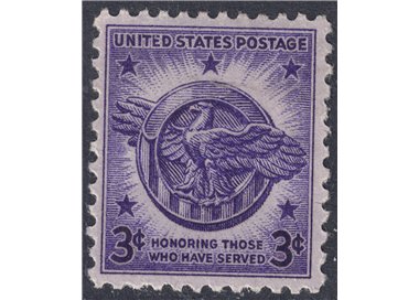 USA 1946 Veterani della 2ª guerra mondiale MNH**