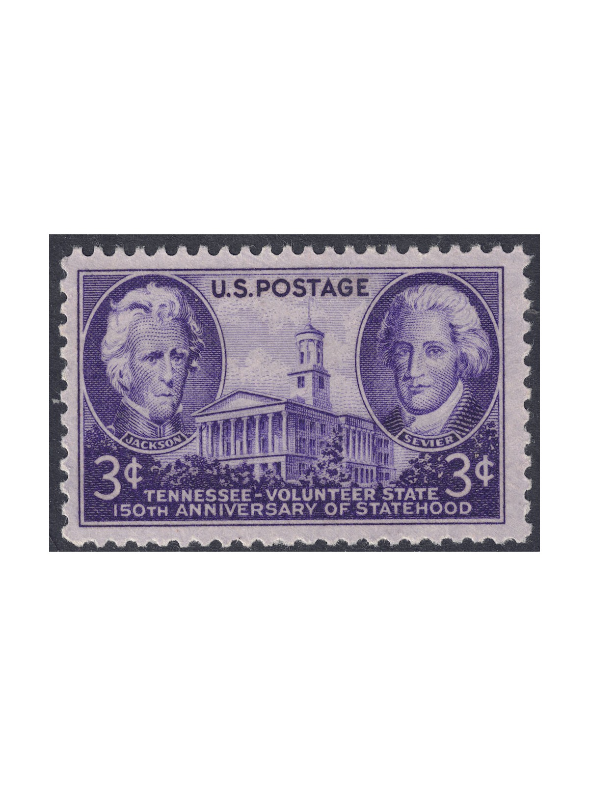 USA 1946 Ammissione del Tennessee MNH**