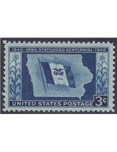 USA 1946 Ammissione dello Iowa MNH**