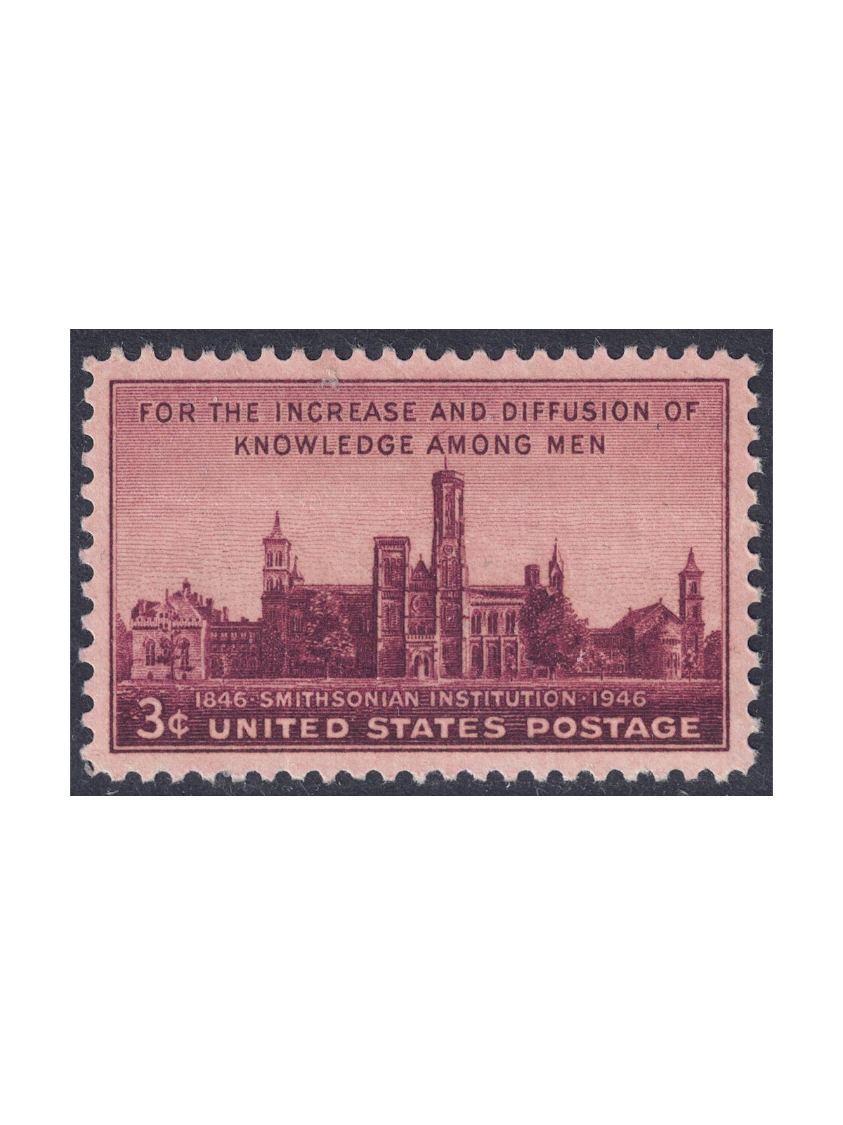USA 1946 Istituzione Smithsoniana MNH**