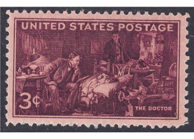 USA 1947 In onore dei Medici MNH**