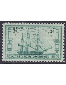 USA 1947 Varo della fregata Constitution MNH**