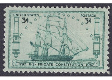 USA 1947 Varo della fregata Constitution MNH**