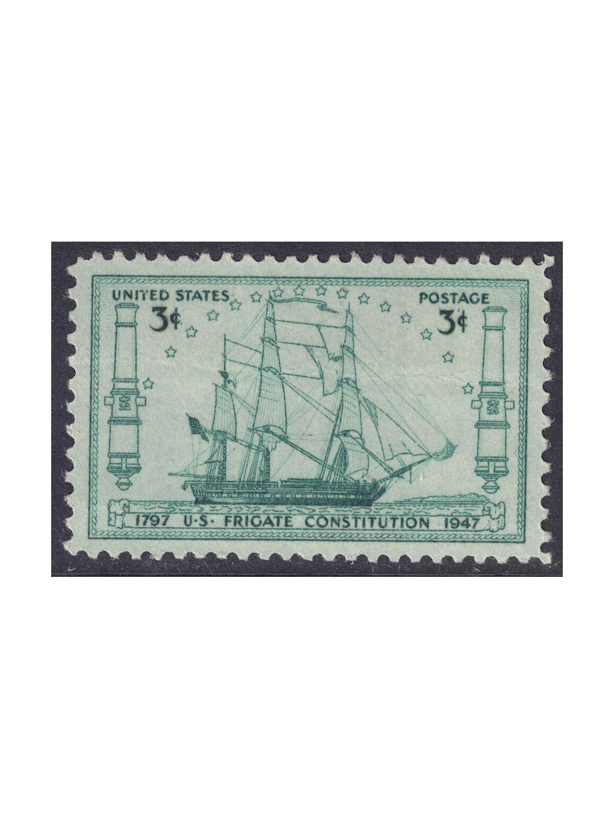 USA 1947 Varo della fregata Constitution MNH**