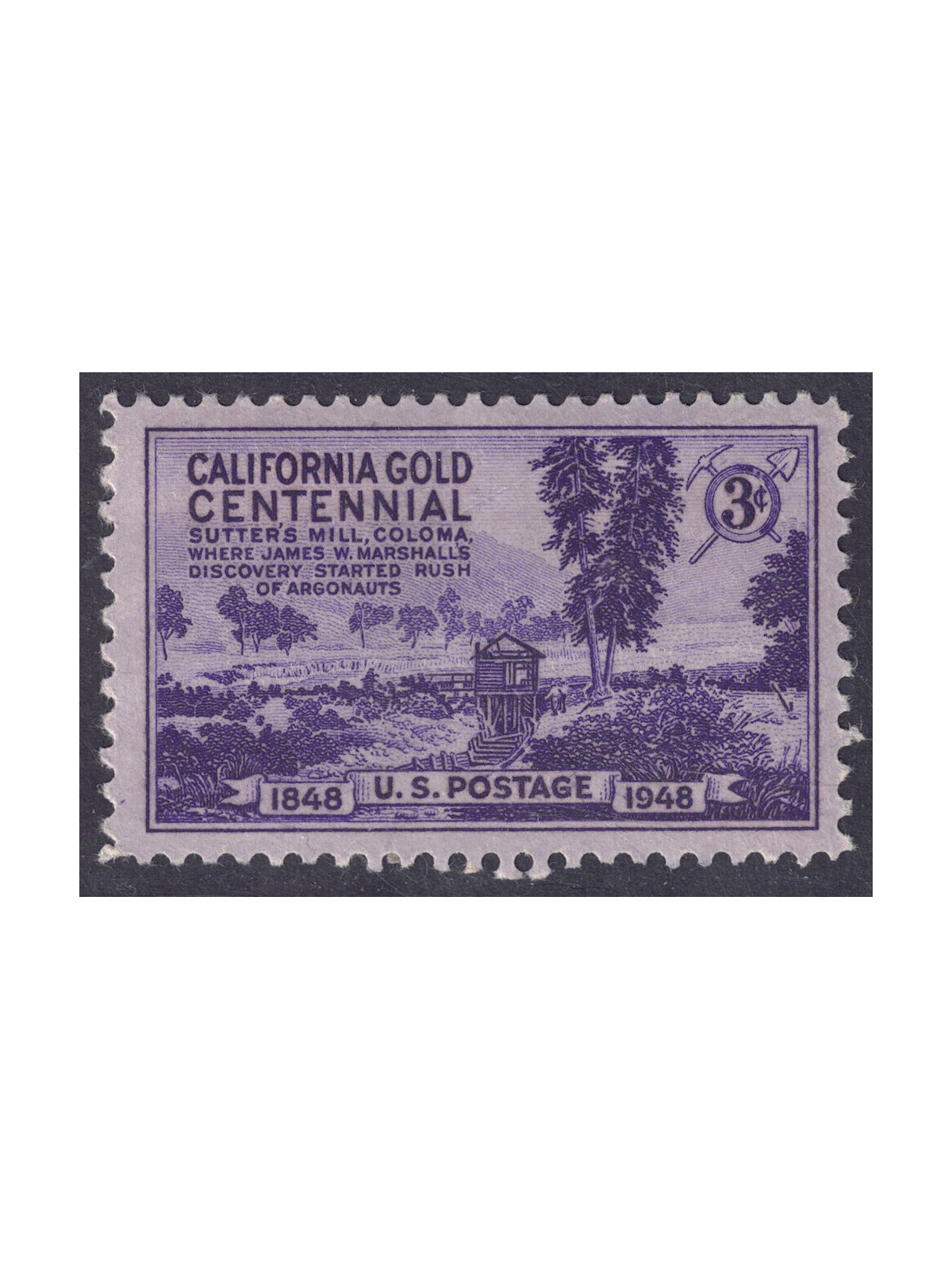 USA 1948 Scoperta dell'oro MNH**