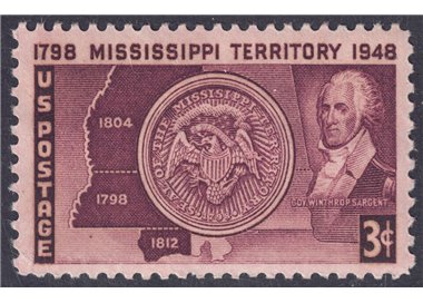 USA 1948 Anniversario del Mississippi MNH**