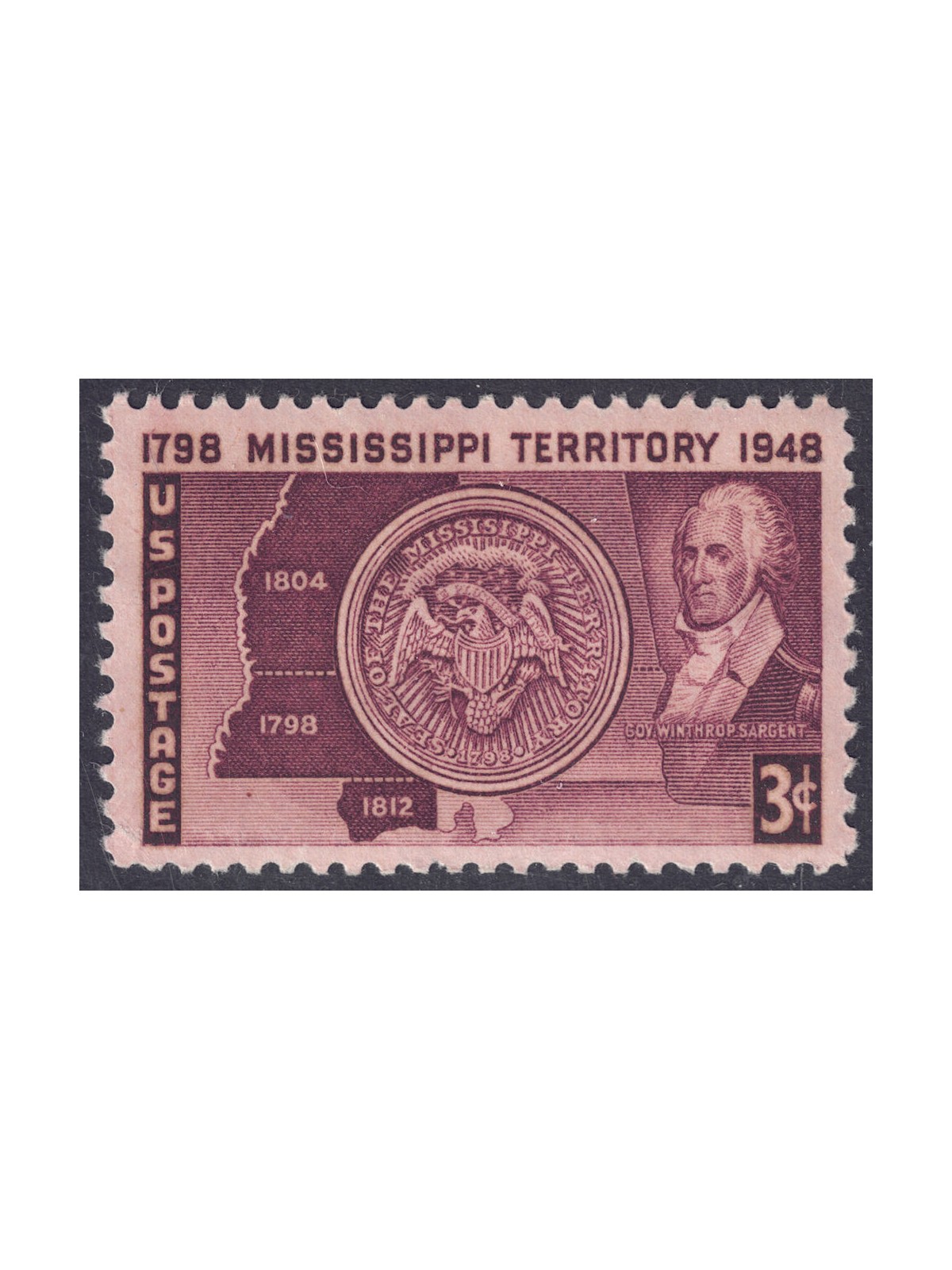 USA 1948 Mississippi Anniversary MNH**