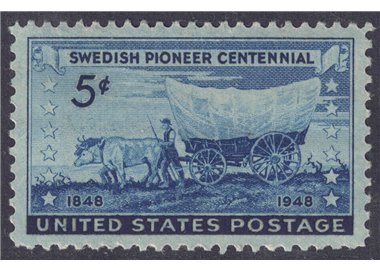 USA 1948 Pionieri svedesi MNH**