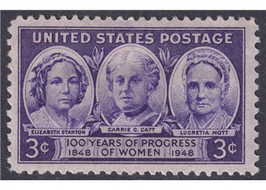USA 1948 Emancipation of American Women MNH**