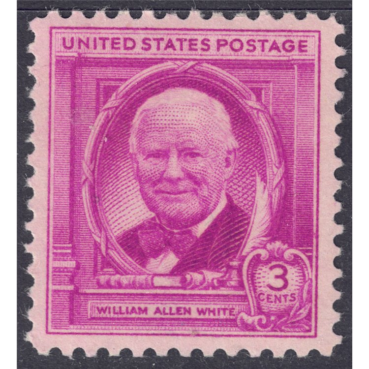 USA 1948 In honor of William Allen White MNH**