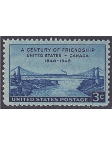 USA 1948 Friendship United States - Canada MNH**